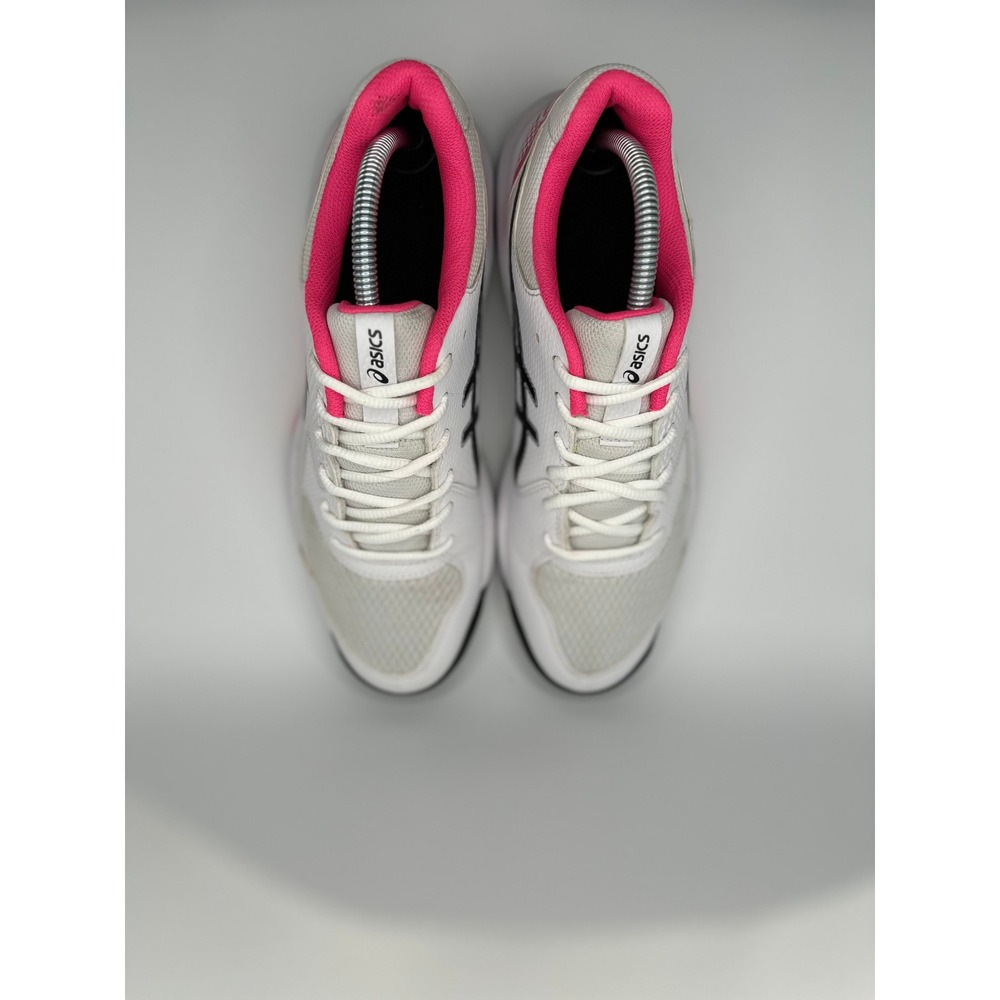 ASICS Gel-Dedicate 8 Pickleball Tennis Shoes White Pink Womens SZ 10 - Picture 6 of 8